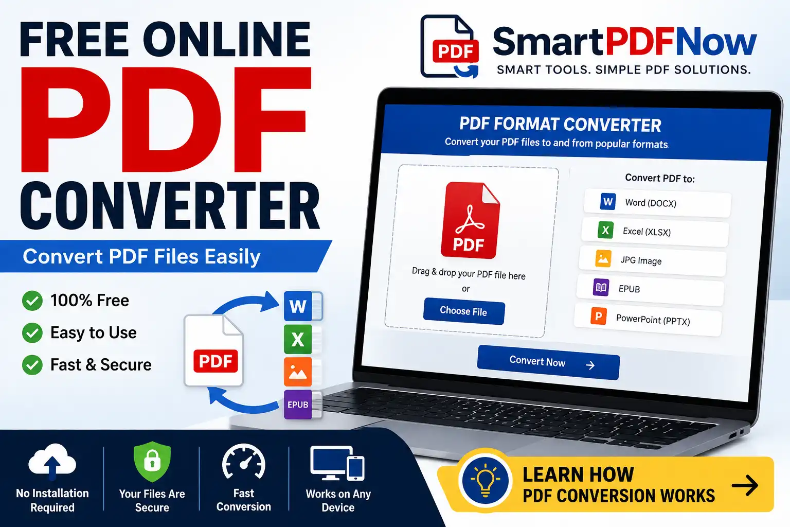 Free Online PDF Converter: Convert PDF Files Easily