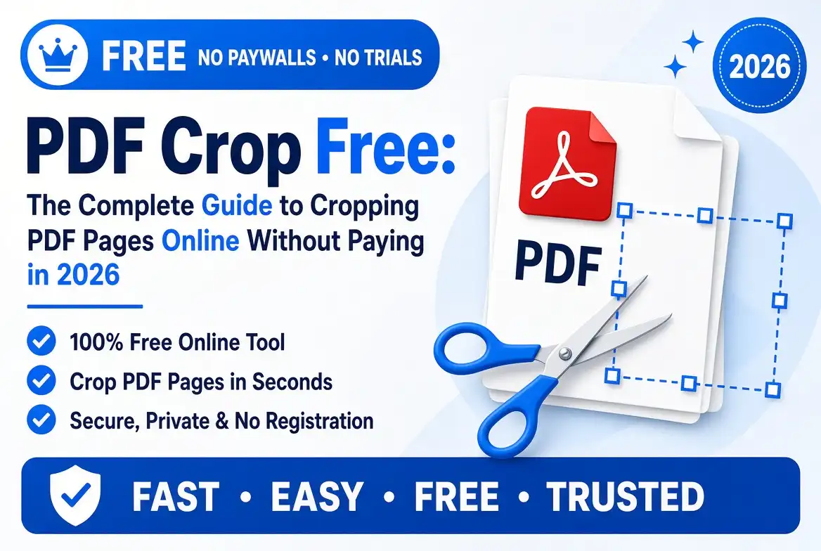 PDF Crop Free: The Complete Guide to Cropping PDF Pages Online Without Paying in 2026