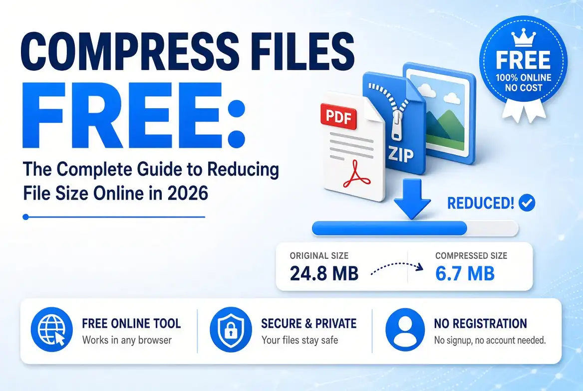 Compress Files Free: The Complete Guide to Reducing File Size Online in 2026