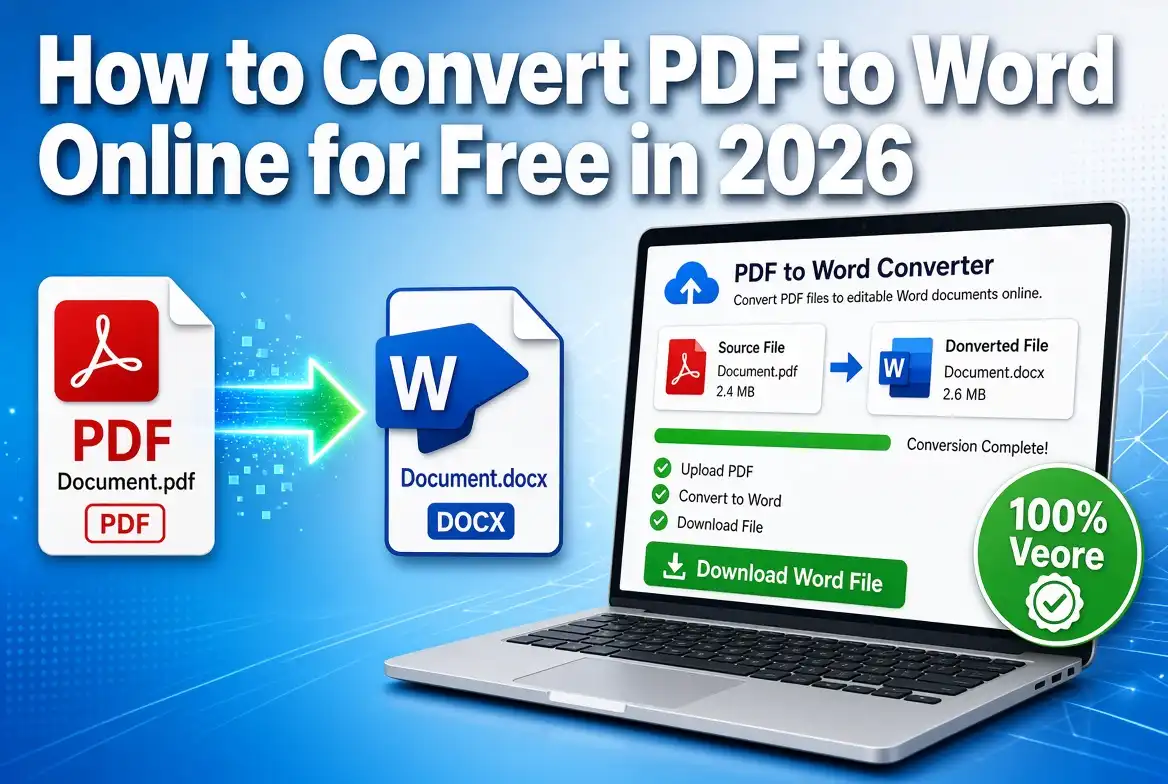 How to Convert PDF to Word Online for Free in 2026