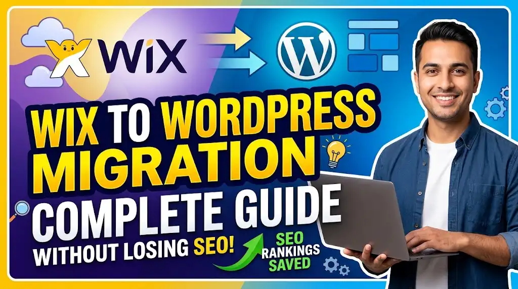 Wix to WordPress Migration Without Losing SEO: Complete Guide