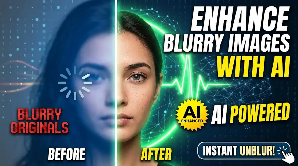 How to Enhance Blurry Images With AI