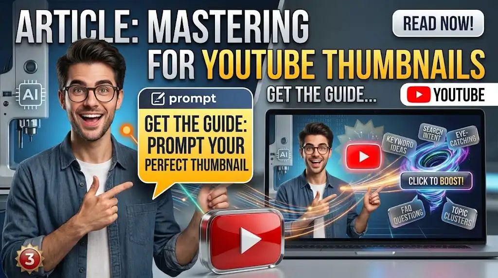 AI Prompts for Creating YouTube Thumbnails