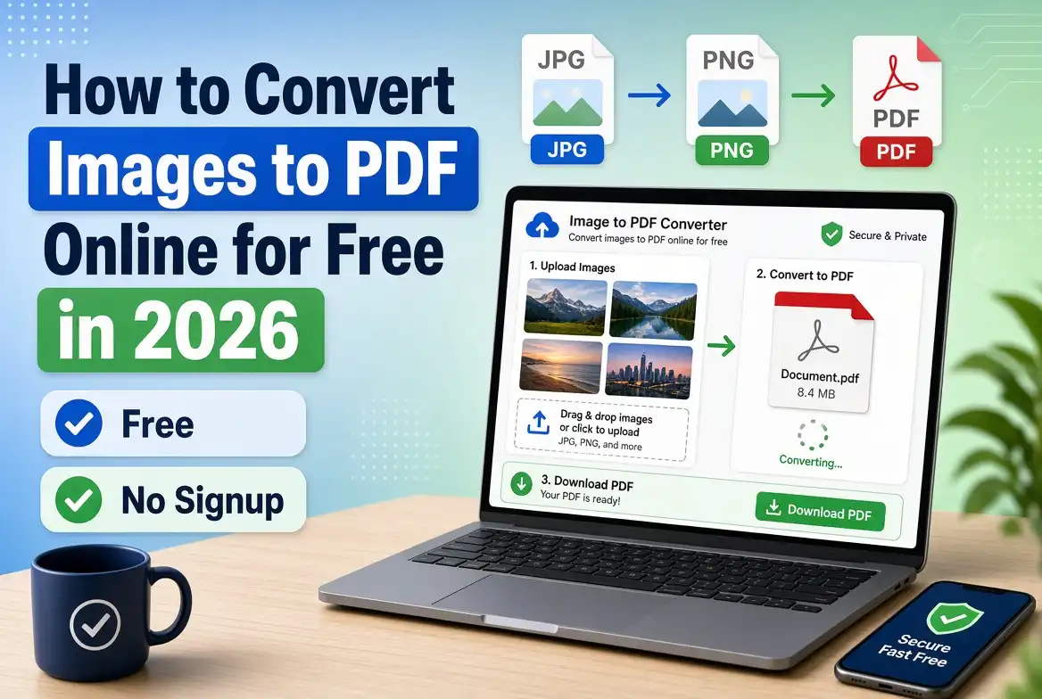 How to Convert Images to PDF Online for Free in 2026