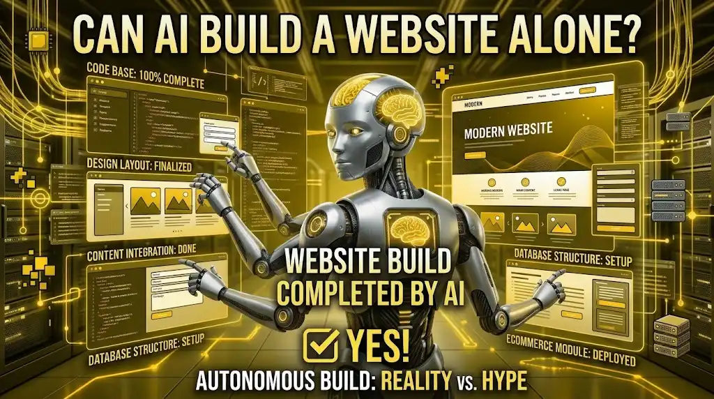 Can AI Build an Entire Website by Itself?