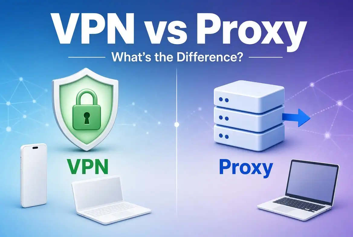VPN vs Proxy: What’s the Difference?